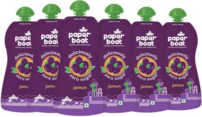 Paper boat Jamun Zero Sugar Juice