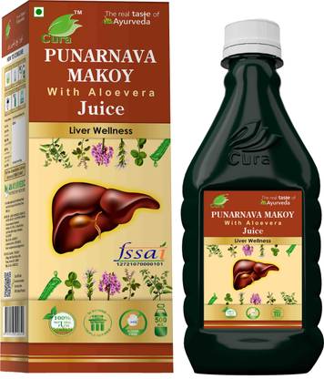 Cura Punarnava Makoy with Aloevera Juice | Sugar Free |