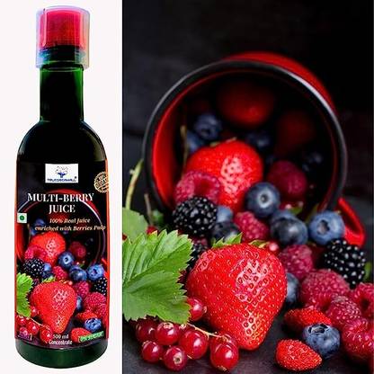 TRUEDREAMALL MULTI-BERRY JUICE -Real Mixed Berries Fruit Juice-500 ml | Rich in Antioxidants