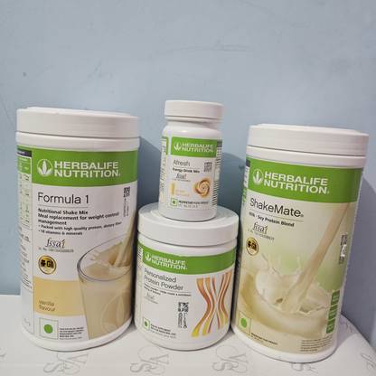 HERBALIFE HERBALIFFE NUTRITION VANILLA SHAKE,PPP200,SHAKEMATE ,AFRESH GINGER JUICE MIX