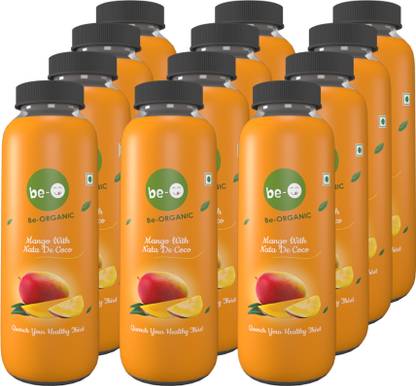 BIOXTEND be-O Mango Juice with Nata De Coco Pulp (Pack of 12)