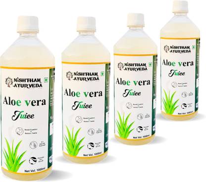 nishtham ayurveda Aloe vera Juice for acid reflux, Ulcers & Constipation