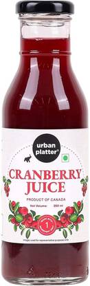 urban platter Canadian Cranberry Juice,