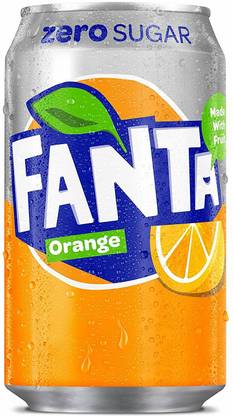fanta Orange Zero Sugar The Original Taste (IMPORTED FROM UK)