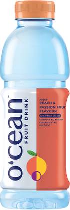 Ocean Beverages Fruit Drink Peach & Passion -Sampling
