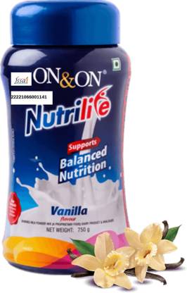 on and on On & On Nutrilife Vanilla flavour Powder (750g)