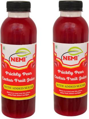 nemi Prickly Pear Cactus Fruit Juice With Added Sugar