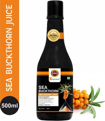 Srishma Sea Buckthorn Juice, Super Antioxidant Multivitamin Enrich with Omega 3,6,9 & 7