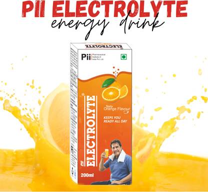 PII ELECTROLYTE ORANGE FLAVOUR - PACK OF 15 x 200 ML