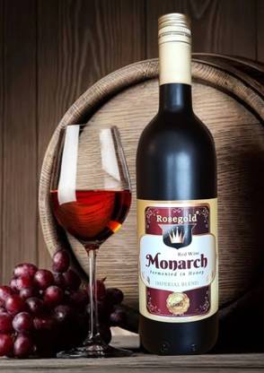 RoseGold MONARCH-NATURAL HONEY FERMENTED RED WINE