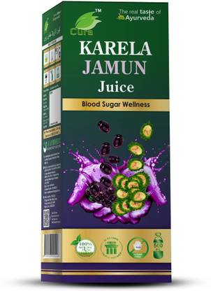 Cura KARELA JAMUN JUICE I For healthy blood sugar I 500ML