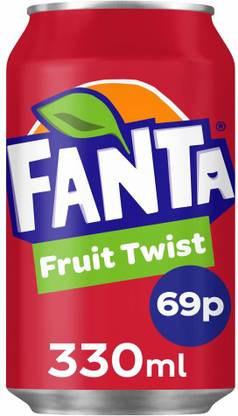 fanta Fruit Twist Zero Sugar The Original Taste (IMPORTED FROM UK)