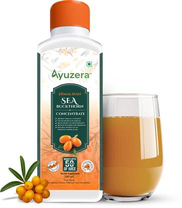 Ayuzera Sea Buckthorn Concentrate Juice Super Antioxidant Multivitamin with Omega 7 |