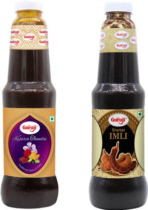 SHREE GURUJI Kesaria Thandai and Imli Sharbat