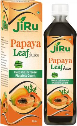 JiRu Papaya Leaf Juice | Fresh Papaya Leaves | Helps to boost platelets count