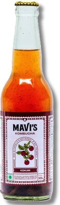 Mavi's Organic Kokum Kombucha |VEGAN| Tasty and Refreshing beverage (Pack of 2)