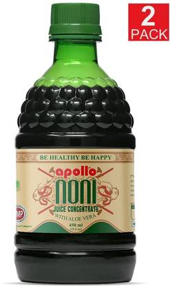 Apollo Noni Noni Juice Concentrate: Sugar-free Noni Drink | Immunity booster| Aids digestion