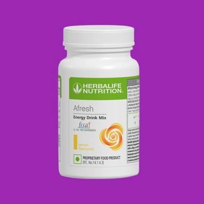 HERBALIFE PACK ONE AFRESH ENERGY DRINK DRINK MIX LEMON FLAVOUR 50GM LEMON Drink