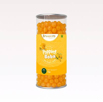 Brewora Mango Popping Boba