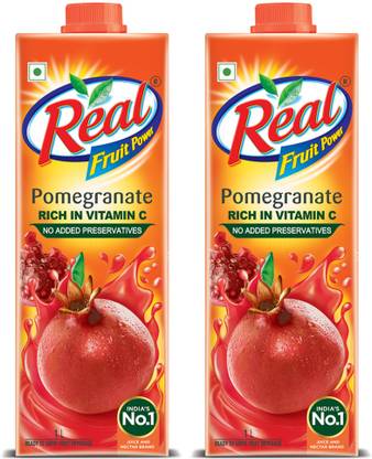 Real Fruit Power Pomegranate : Unique Blend of Taste & Fruit Goodness