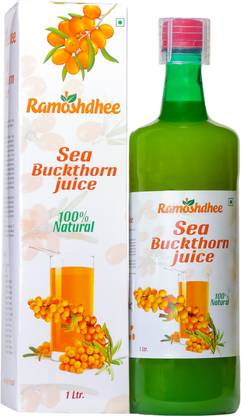 Ramoshdhee Sea Buckthorn Juice(Himalayan Berry,Natural Source Vitamin-C & Omega 3 6 7 9)