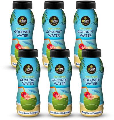 DiSano Tender Coconut water 200ml (Pack of 6)