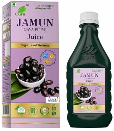 Cura JAMUN JUICE II For Health Blood Sugar II Support Haemoglobin Count