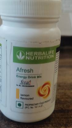 HERBALIFE Afresh Energy Drink Mix Lemon Flavour lemdnj hbdf