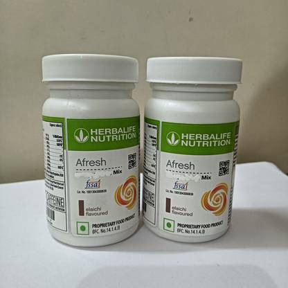 HERBALIFE AFRESH ENERGY DRINK ELAICHI 2 PCS B