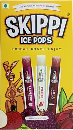 Skippi Ice Pops Natural