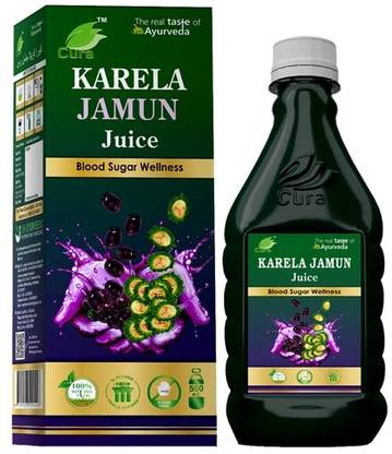 Cura Karela Jamun Juice | Diabetes Wellness