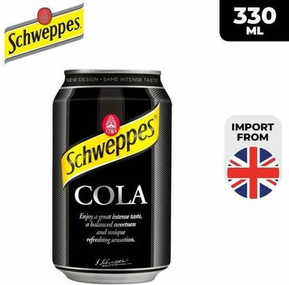 Schweppes Cola Soft Drink (IMPORTED FROM UK)