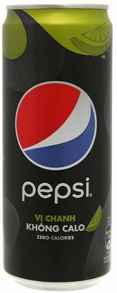 Pepsi Vi Chanh Khong Calo Zero Calories (Lime Flavor) (IMPORTED FROM USA)