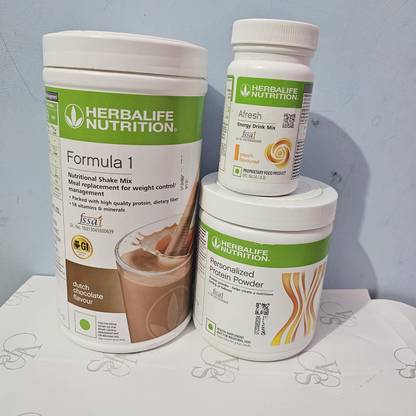 HERBALIFE HERBAL WEIGHT LOSS COMBO CHOCOLATE 500GM,PROTEIN200GM,PEACH AFRESH50GMJUICE