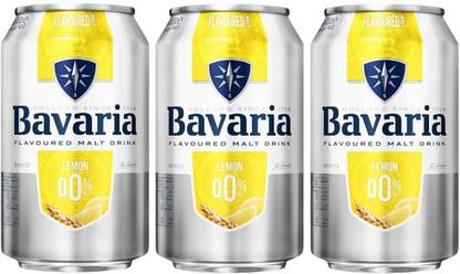 Bavaria Non Alcoholic Lemon Flavoured Malt Drink Each 330Ml Pack Of 3