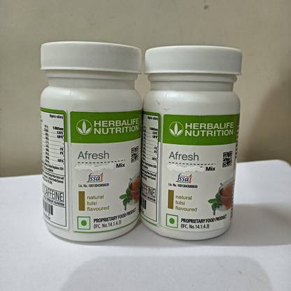 HERBALIFE AFRESH ENERGY DRINK TULSI 2 PCS B