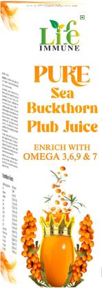 Life Immune Sea buckthorn juice 17 Ayurvedic Harbs Strength Stamina Power Performance