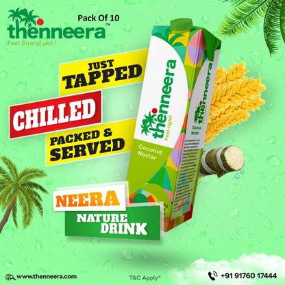 thenneera The Neera Coconut Drink (10 x 200 ml)