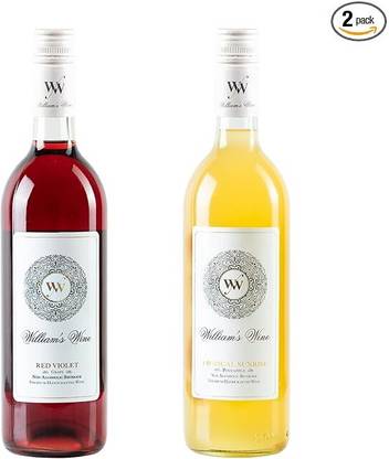 williams wine COMBO - RED VILOET & PINE YELLOW Non Alcoholic