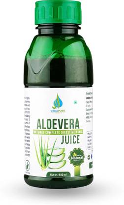 Vedapure Aloe Vera Juice for Immunity and Digestion I 100% Natural, No Added Sugar | for Skin, Hair and Immunity