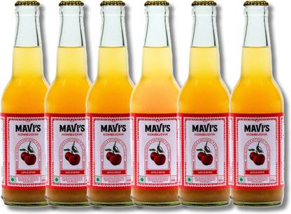 Mavi's Apple Spice Kombucha | Gut-Friendly Beverage| No Artificial Flavors or Colors