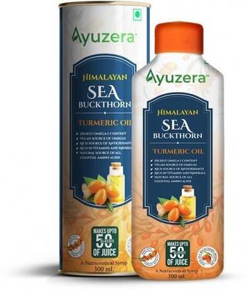 Ayuzera by Wellwith Himalayan Sea Buckthorn with Turmeric Oil & Omega 3,6,7