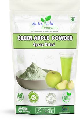 nutravedic remedies Green Apple Juice Powder -200 gram