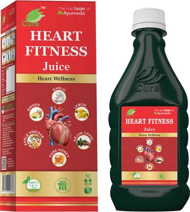 Cura Heart Fitness Juice I For healthy Heart II Arjuna Bark & Ginger II 500ml
