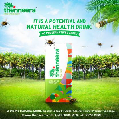 thenneera The Neera Coconut Drink (4 x 200 ml)