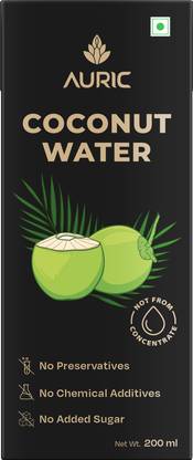 Auric Tender Coconut Water - No Added Sugar and Flavor