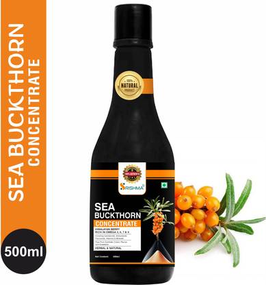 Srishma Sea Buckthorn Juice, Super Antioxidant Multivitamin Enrich with Omega 3,6,9 & 7