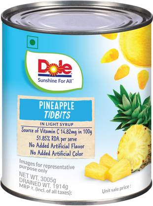 Dole Pineapple Tidbits