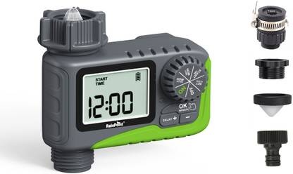 Rainpoint ITV105 Automatic Garden Water Timer | 1-Zone | LCD Drip Irrigation Kit
