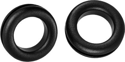 KRIONKART Open Rubber Grommets 25mm Black - Pack of 100 Drip Irrigation Kit